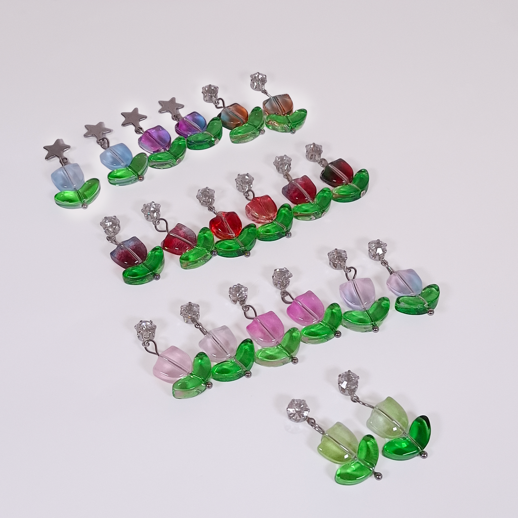 Aretes - Tulipanes - Mystery box 👀✨