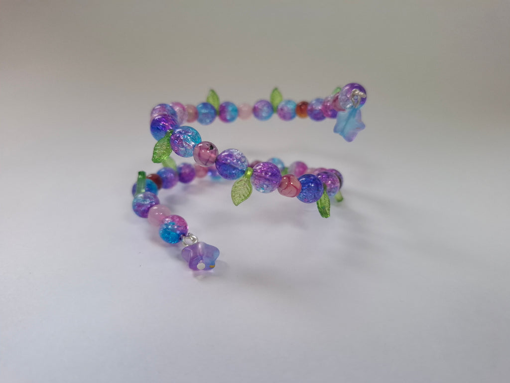 Flor nocturna ✨️ Pulsera ajustable