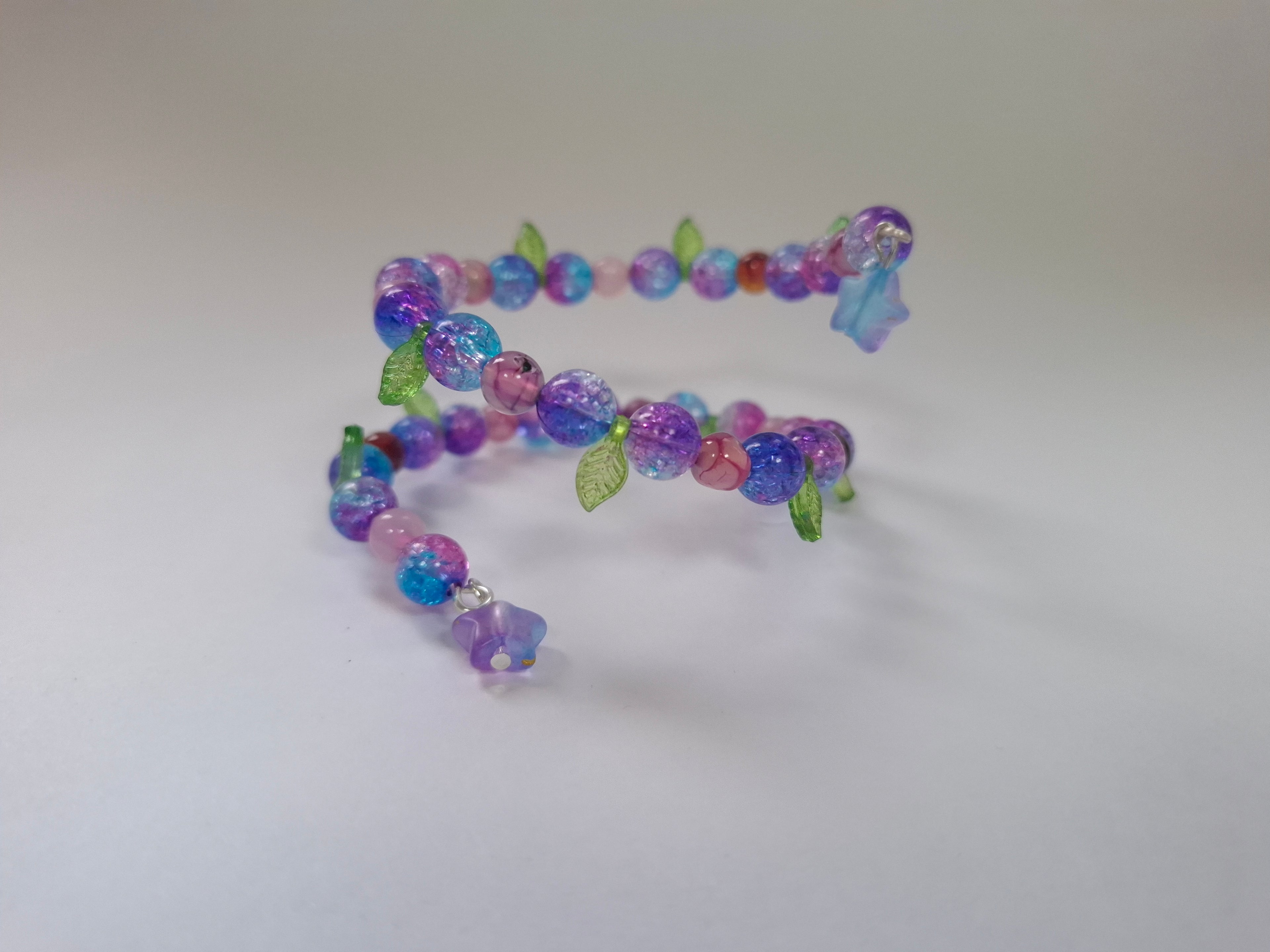 Flor nocturna ✨️ Pulsera ajustable