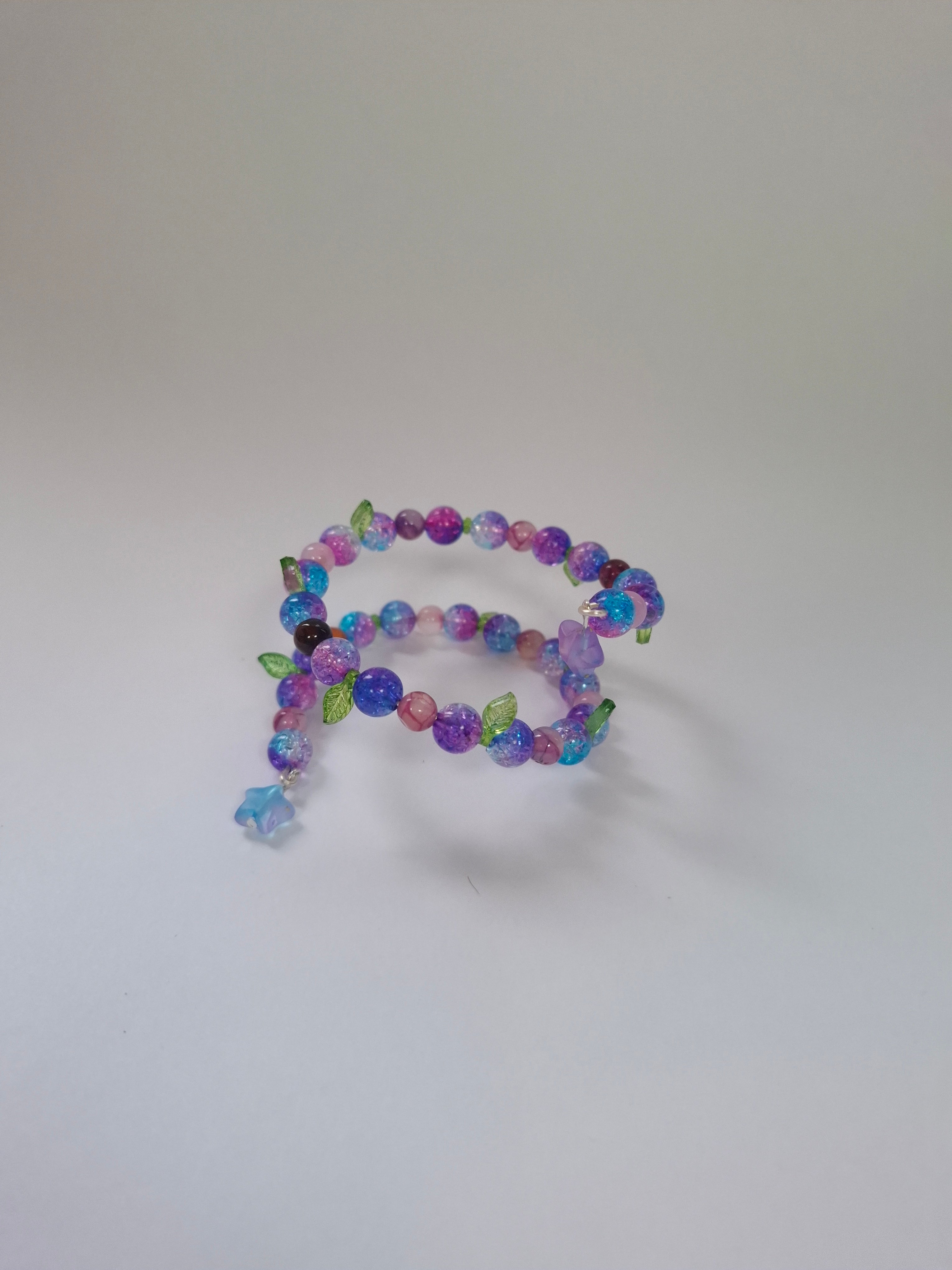Flor nocturna ✨️ Pulsera ajustable