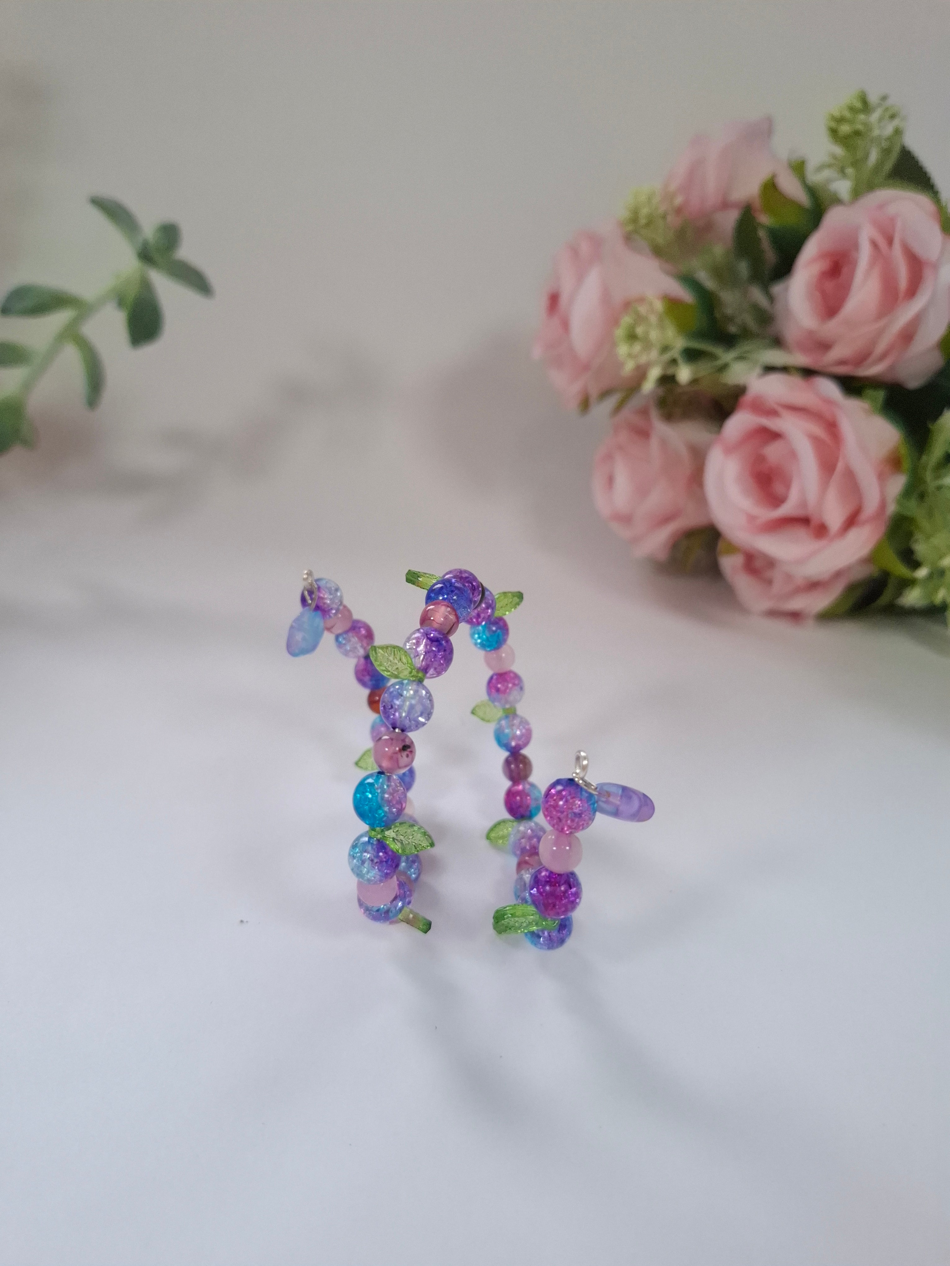 Flor nocturna ✨️ Pulsera ajustable