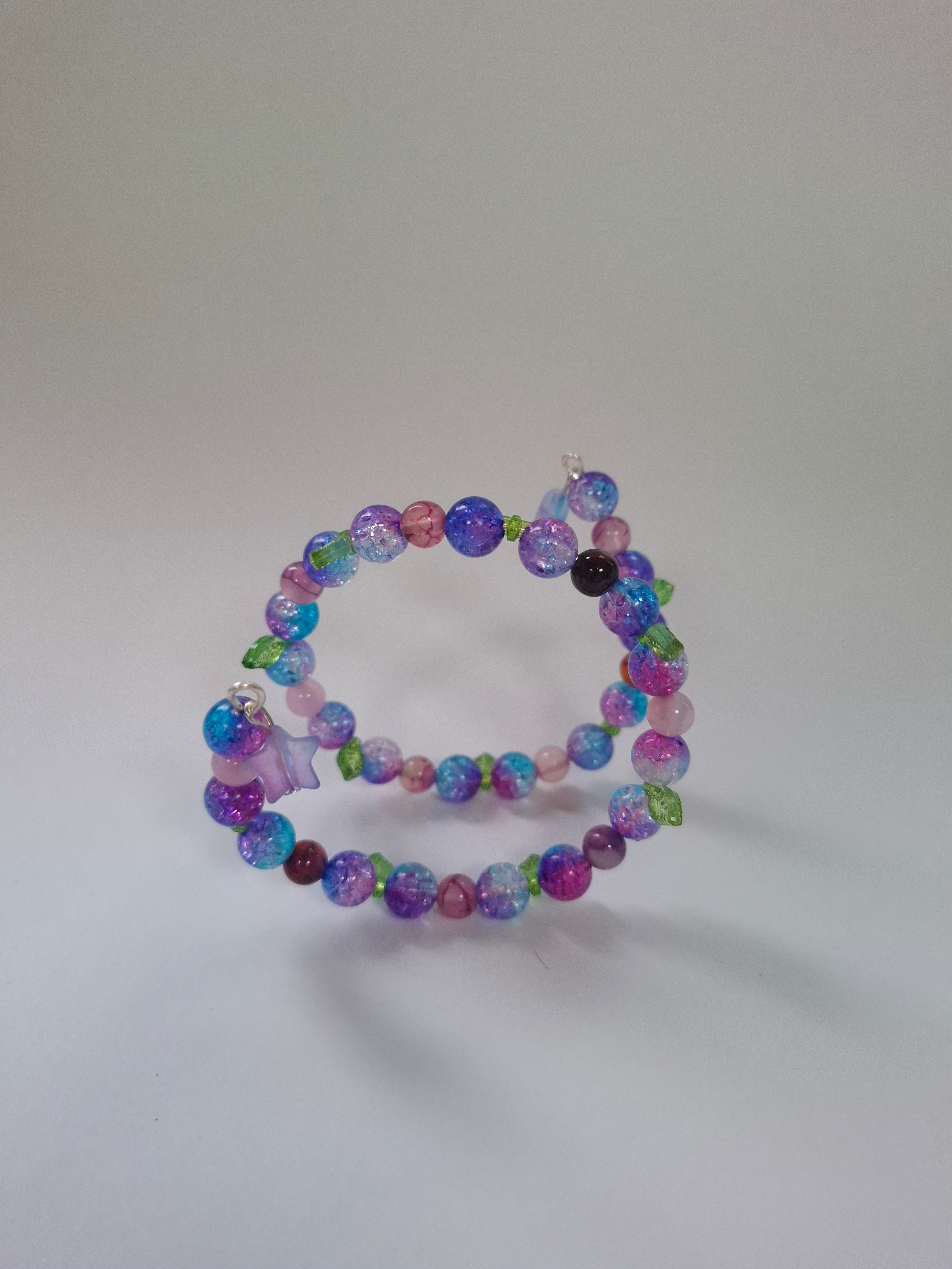 Flor nocturna ✨️ Pulsera ajustable
